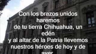 himno del estado de chihuahua [upl. by Hansiain]