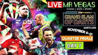 Darts Live  Grand Slam Of Darts QF Day 7  PDC Darts  2024 Mr Vegas Grand Slam Watch Along [upl. by Latton]