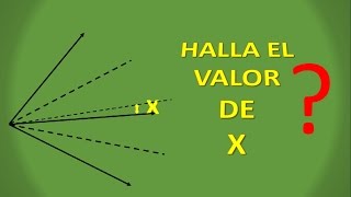 ¿CÓMO RESOLVER PROBLEMAS DE ÁNGULOS CONSECUTIVOS Y BISECTRICES FÁCILMENTE [upl. by Tiebout]