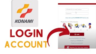 How to Login Konami Account My Konami Login  Sign In Konami ID [upl. by Ko]