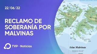 Reclamo en la ONU por los derechos argentinos sobre las Islas Malvinas [upl. by Leodora736]