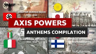 Axis Powers National Anthems Compilation [upl. by Weatherley195]