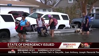 Louisiana begins hurricane preparations [upl. by Adebayo]