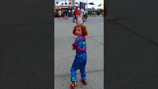 quotChucky Unleashed Fear Takes Over Universal Orlando 😱🔪quotUniversalOrlando [upl. by Spiegel498]