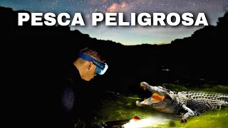 ¿Es PELIGROSO PESCAR de noche en la selva [upl. by Lairea]