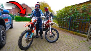 CROSSEN MET EEN KTM CROSSMOTOR [upl. by Deirdre]