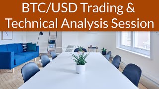 Live Bitcoin BTCUSD Trading amp Technical Analysis  My Cryptocurrency Trading Strategy [upl. by Ia]