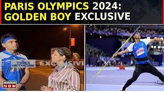 Neeraj Chopra Exclusive  Arshad Nadeem Made A Very Good Throw Neeraj  Paris Olympics 2024 [upl. by Aluino]