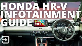 Honda HRV 2024 Infotainment Guide [upl. by Nilorac]