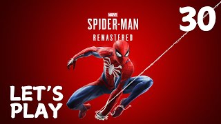 SpiderMan 2018 Remastered  Platinum Lets Play 30  The Heist DLC Pt 2 [upl. by Aindrea]