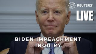 LIVE Republican US House to hold first Biden impeachment inquiry hearing [upl. by Neersin]