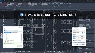 Naviate Structure Whats New  Auto Dimension [upl. by Rotkiv]