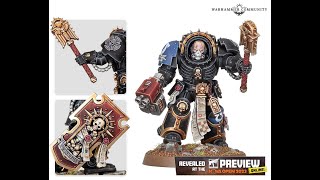 Space Marines Chaplain in Terminator Armour UnboxingReviewPainted [upl. by Tace]