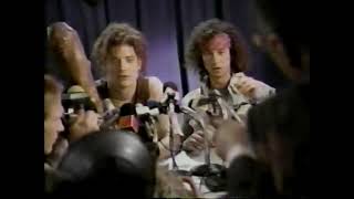 Encino Man  Press Conference  TV Trailer  1992  Brendan Fraser Pauly Shore amp Sean Astin [upl. by Giorgi733]