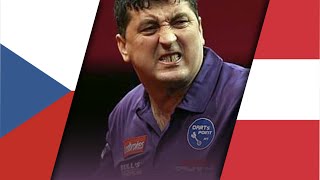 Darts World Cup 2015 Austria vs Czech Rep  1st Round  German [upl. by Lief]