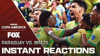 Brazil DOMINATES in 41 victory over Paraguay  2024 Copa América [upl. by Jinny]