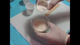 Plaster of Paris Mixing Guide [upl. by Neirb708]