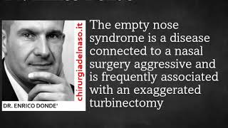 Treatment of Empty nose syndrome  ENS  and Atrophic rhinitis with PRP [upl. by Walke]