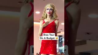 She’s Doing Taylor Swift Eras Tour On A Budget… [upl. by Airekal]