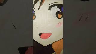 drawing Chizuru Mizuhara final work anime amv viralshorts ❤️ [upl. by Anikahs]