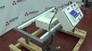 MettlerToledo Safeline Gravity Metal Detector 8quot SIGMA Equipment [upl. by O'Brien]