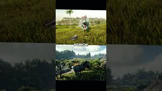 Ceratosaurus vs Allosaurus shorts edit arksurvivalevolved debate [upl. by Rovert]