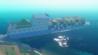 Raft Cargo Ship POV  Next Ship Build Soon [upl. by Gillespie226]