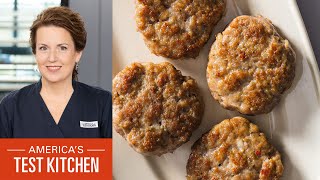 Homemade Breakfast Sausage Patties [upl. by Annoirb]