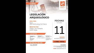 2ª PARTE DEL CURSO quotPATRIMONIO Y LEGISLACIÓN ARQUEOLÓGICAquot PARA EL COL ARQ DE LEÓN ARQLGO CARLÍN [upl. by Nol]