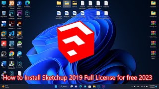 How to Install Sketchup 2019 [upl. by Ramonda738]