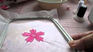 Free Standing Lace FSL Tutorial for Small Embroidery Projects [upl. by Montano]