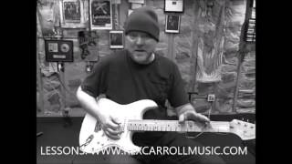 HOLD YOUR HEAD UP ARGENT GUITAR LESSON  REX CARROLL [upl. by Ancel563]