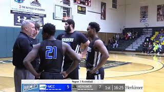 Mens Basketball Herkimer vs FultonMontgomery [upl. by Ruscher]