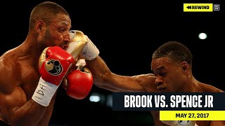 FULL FIGHT  Kell Brook vs Errol Spence Jr DAZN REWIND [upl. by Dlonyer109]