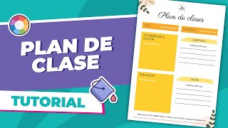 Haz un PLANIFICADOR para organizar tus CLASES plantillas online [upl. by Adnamal]