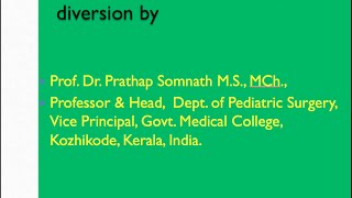 A novel ureterostomy by Prof Dr Prathap Somnath [upl. by Anividul]