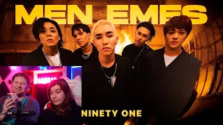 Реакция на NINETY ONE  BIZ  BACKSTAGE [upl. by Iruy]