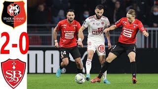 Rennes VS Brest 20 Extended Highlights amp All Goals 2022  Laborde  Terrier [upl. by Cerelly749]