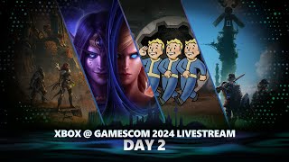 Xbox  gamescom 2024 Live From the Showfloor Day 2 [upl. by Lesh]