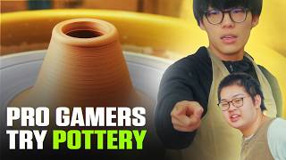 What Happens When Pro Gamers Try Pottery [upl. by Brittani]