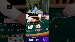 Straight Flush Saved My Night Massive Hit blackjack shorts casino [upl. by Hoi]