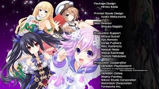 「Hyperdimension Neptunia U Action Unleashed」 Ending 《Waifu2x》 [upl. by Thayer]