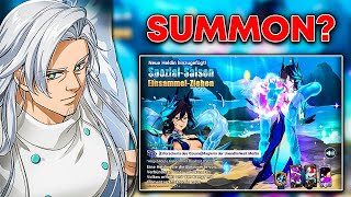 KOMPLETT UNNÖTIG SOLLTEST DU BEI DER NEW SUMMER INFINITY MERLIN SUMMON  7DS Grand Cross Deutsch [upl. by Tnahs]