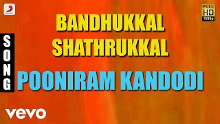 Bandhukkal Shathrukkal  Pooniram Kandodi Malayalam Song  Jayaram Rohini Mukesh [upl. by Ludlow422]