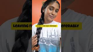 My Haircare Routine ✨ Part 1 Hair Oiling 🥀haircarehairoilhaircareroutinehairgrowthshortstamil [upl. by Sewellyn]