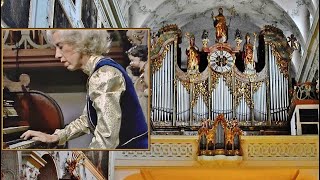 arr Diane Bish  ALL HAIL THE POWER OF JESUS NAME  St Peters Church Salzburg Austria [upl. by Llij]