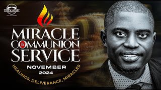 SHEKINAH NOVEMBER 2024 MIRACLE AND COMMUNION SERVICE WITH APOSTLE PHILIP CEPHAS [upl. by Crellen491]