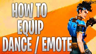 How To Equip Dance In Farlight 84  How To Equip Emote on Farlight 84 [upl. by Remot927]