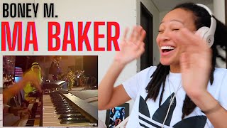 Daily Throwback  🕺🏽 Boney M  Ma Baker Sopot Festival 1979 REACTION [upl. by Ydolem]