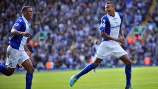 Birmingham City 41 Sheffield Wednesday  Championship 201314 Highlights [upl. by Whiting10]